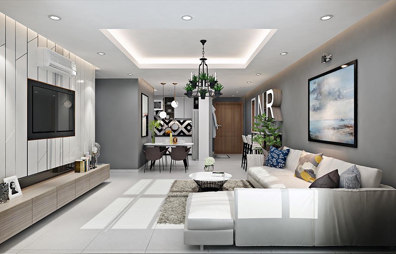 Cửa hàng thạch cao Bến Cát