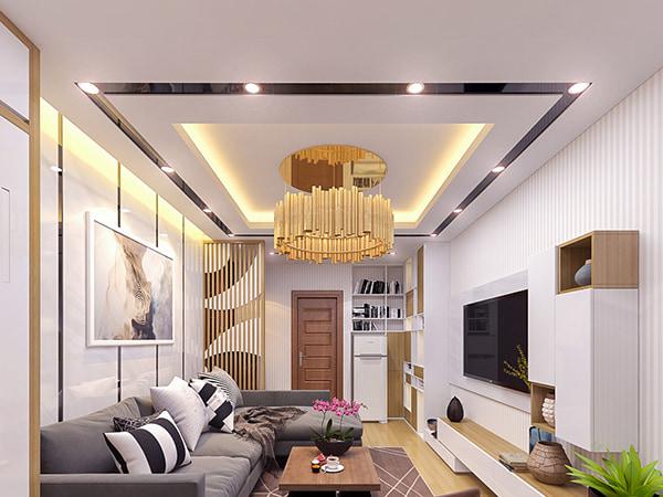 Mẫu Trần Thạch Cao Phòng Khách